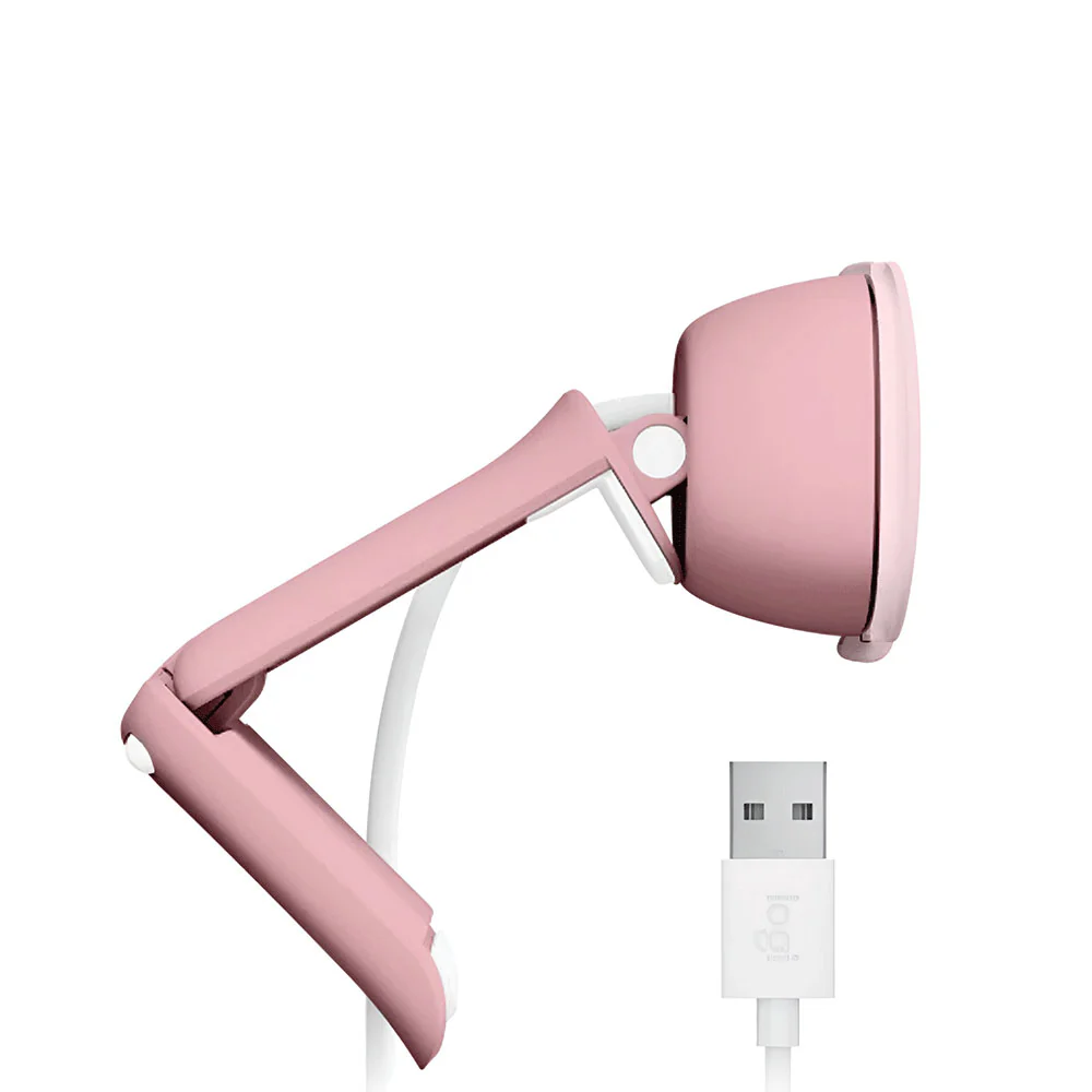 Logitech Brio 100 FHD 1080P Webcam - Rose