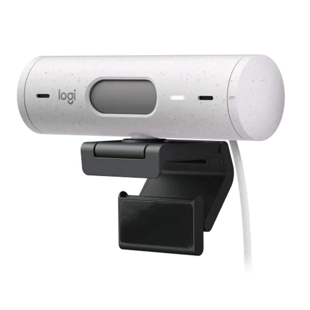 Logitech Brio 500 FHD 1080P Webcam - White