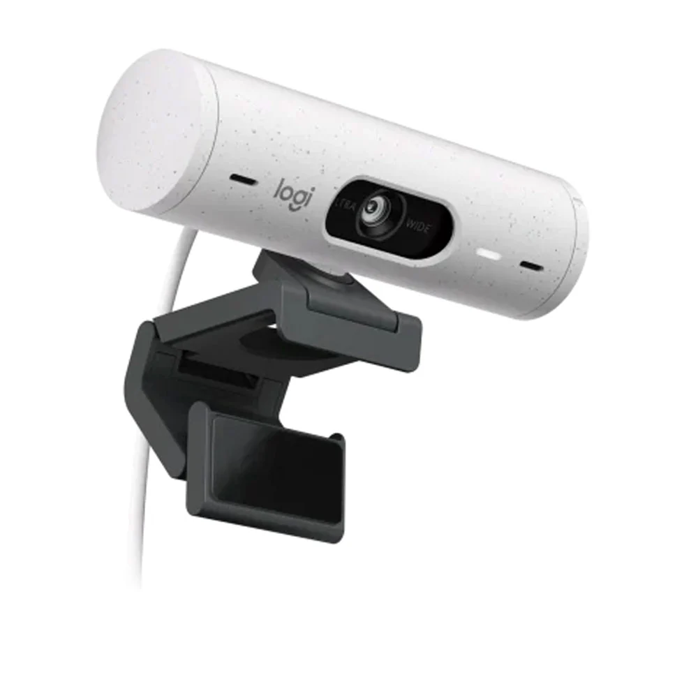 Logitech Brio 500 FHD 1080P Webcam - White