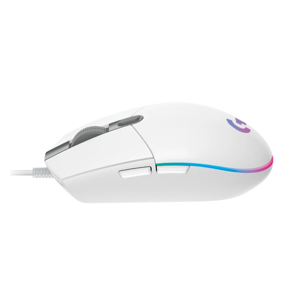 Logitech G102 Wired Lightsync RGB Gaming Mouse 8000DPI - White