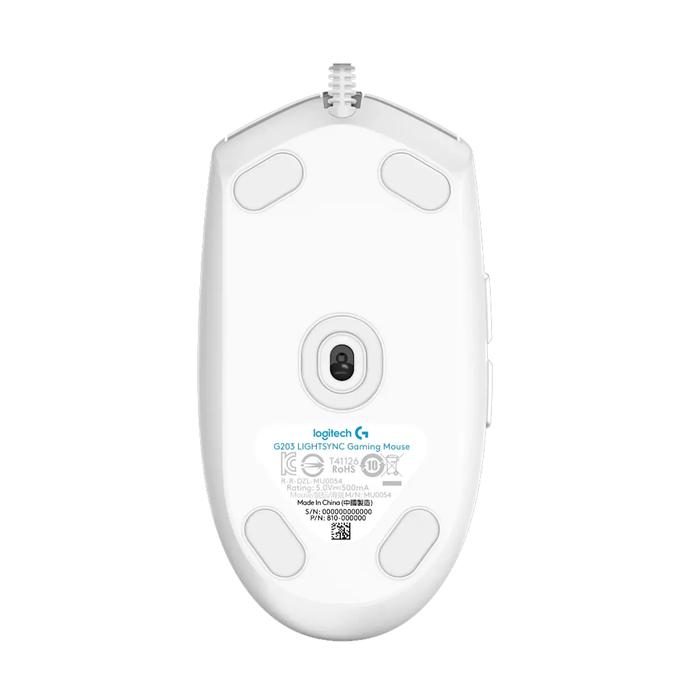 Logitech G102 Wired Lightsync RGB Gaming Mouse 8000DPI - White