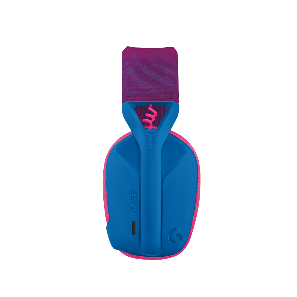 Logitech G435 Lightspeed Bluetooth Gaming Headphone - Blue
