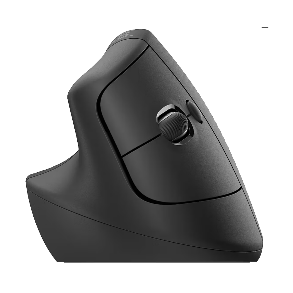 Logitech Lift Vertical Ergonomic Bluetooth/Wireless Mouse 4000Dpi - Graphite