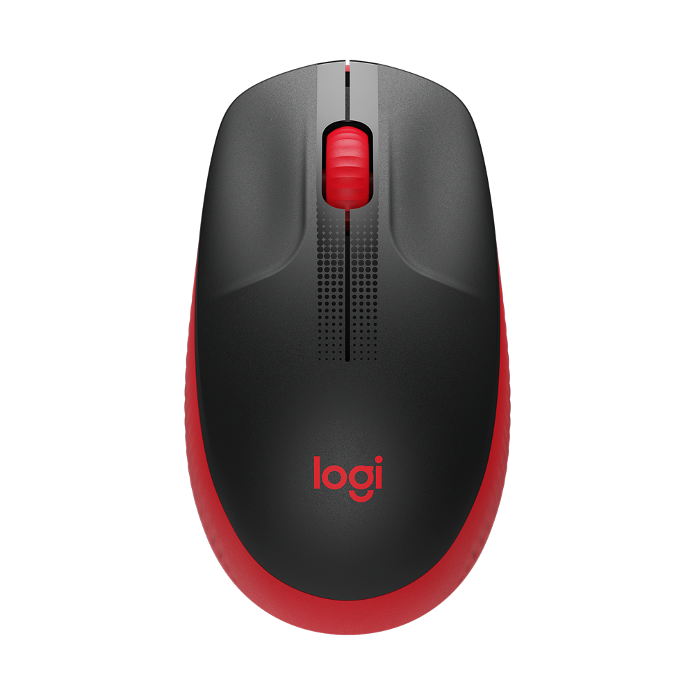 Logitech M190 Wireless Mouse 1000DPI - Red