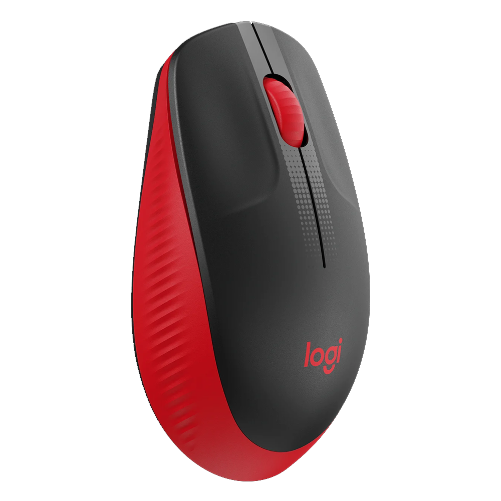 Logitech M190 Wireless Mouse 1000DPI - Red