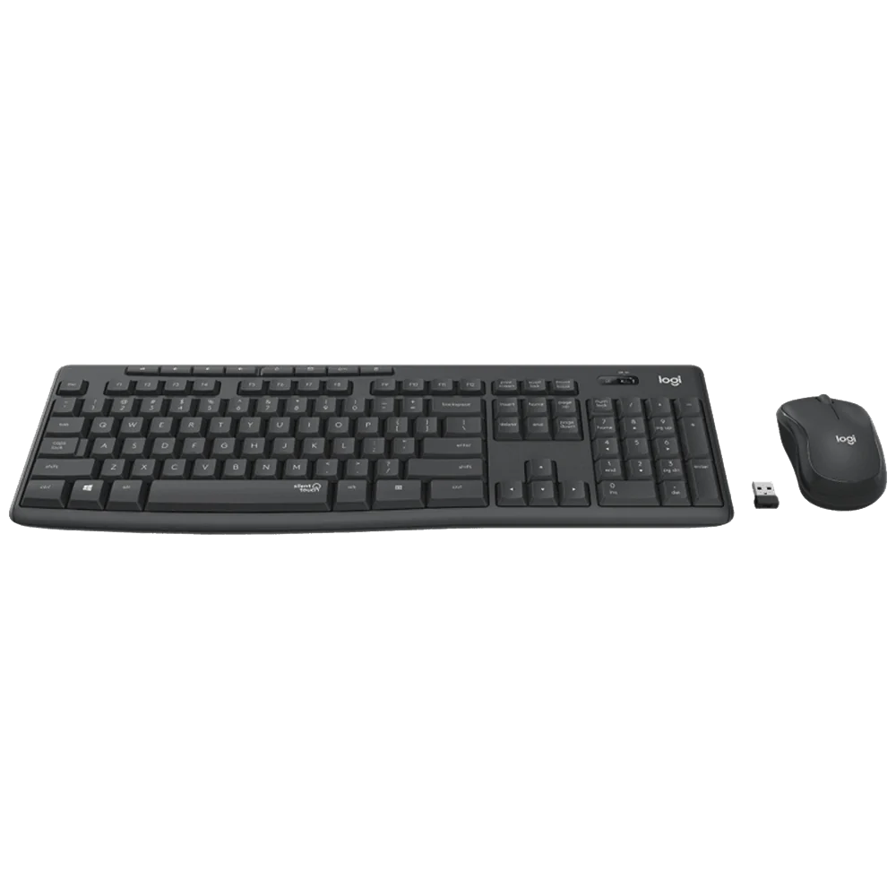 Logitech Mk295 Silent Wireless Keyboard + Mouse Combo