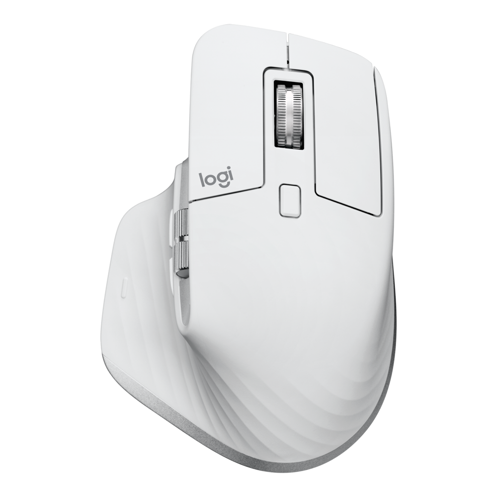 Logitech MX Master 3S Bluetooth/Wireless Mouse - Pale Gray