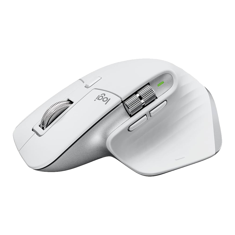 Logitech MX Master 3S Bluetooth/Wireless Mouse - Pale Gray
