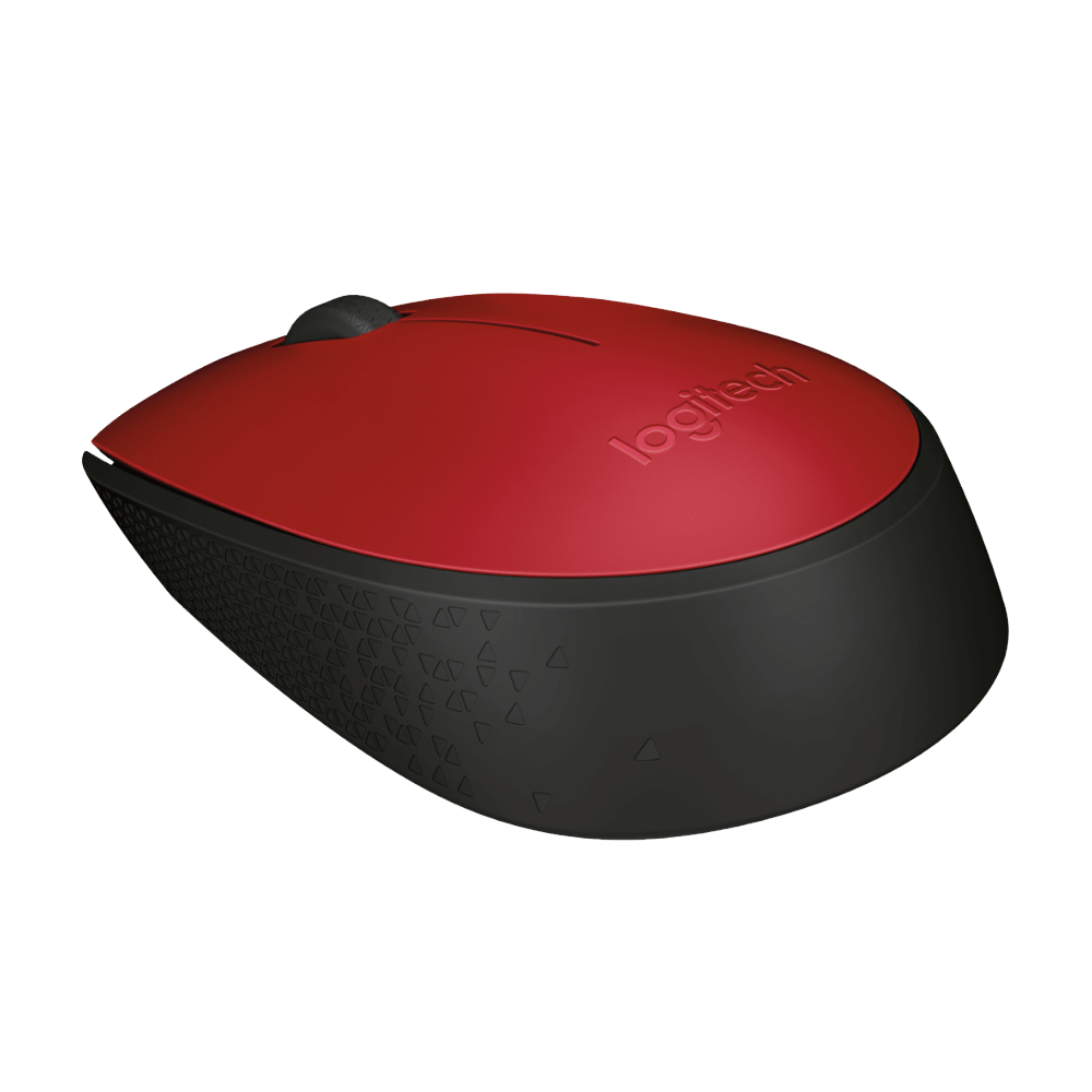 Logitech M171 Wireless Mouse - Red