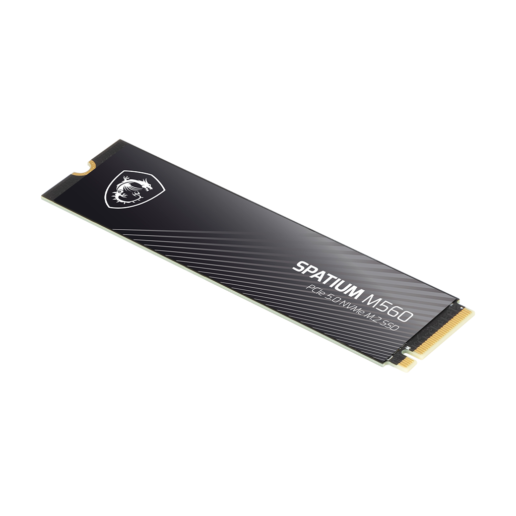 MSI SPATIUM M560 1TB PCIe 5.0 NVMe M.2 SSD