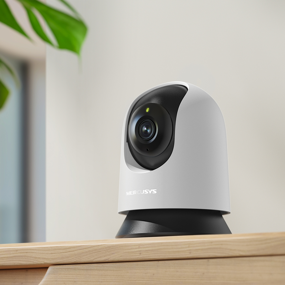 Mercusys MC200 Pan/Tilt 2MP 4mm Home Security Wi-Fi Camera