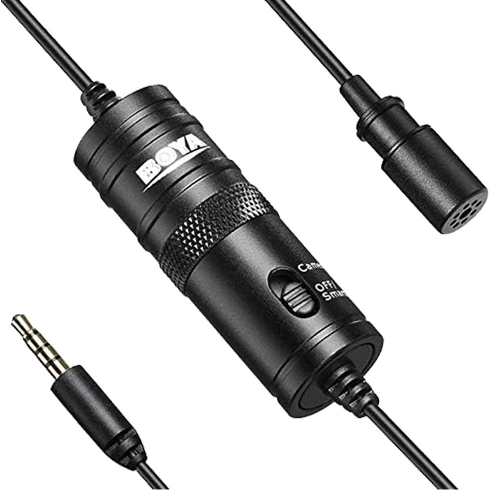 Boya BY-M1DM Dual Lavalier 3.5mm Wired Microphone