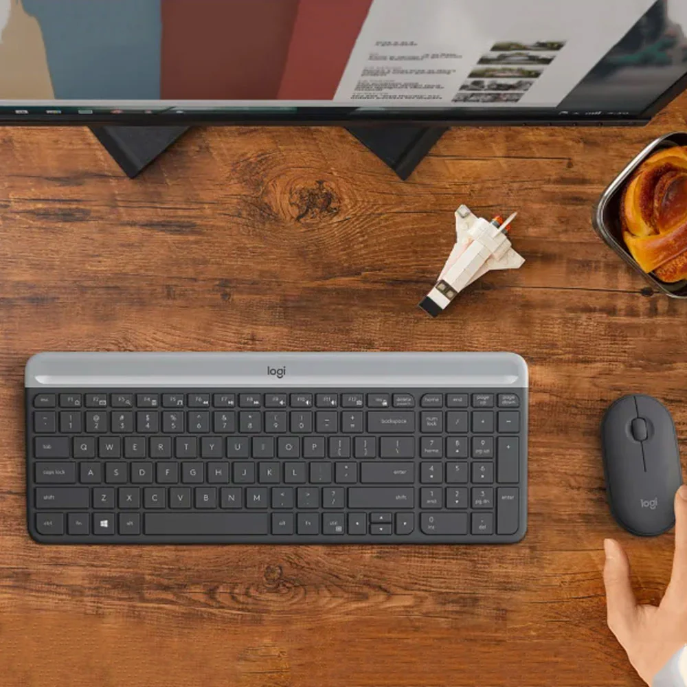 Logitech Mk470 Slim Wireless Keyboard + Mouse Combo