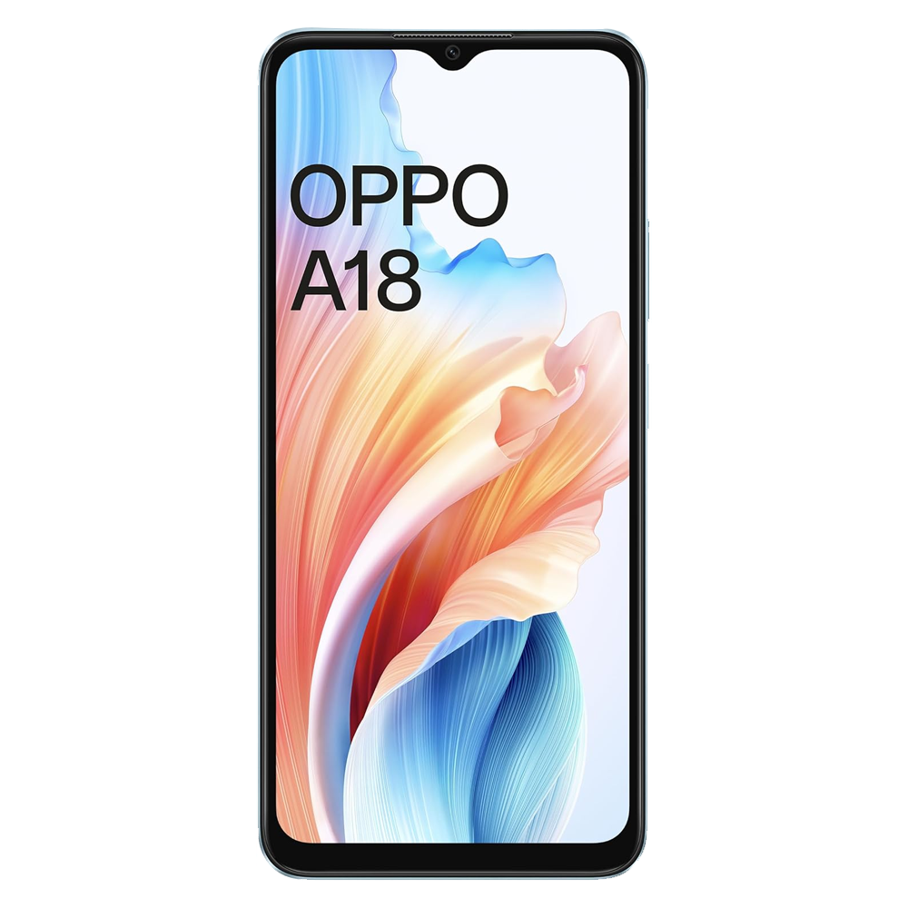 Mobile Phone Oppo A18 (4G Ram - 128G Rom) - Glowing Blue