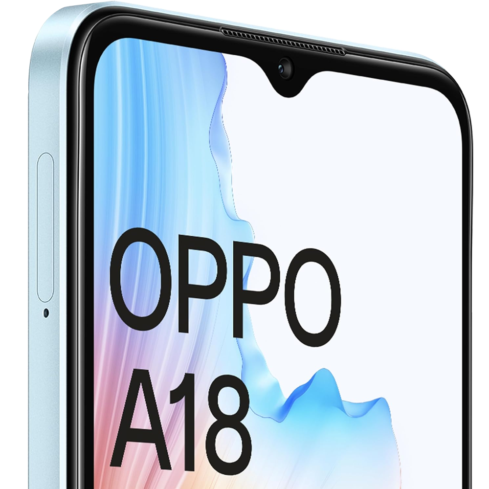 Mobile Phone Oppo A18 (4G Ram - 128G Rom) - Glowing Blue