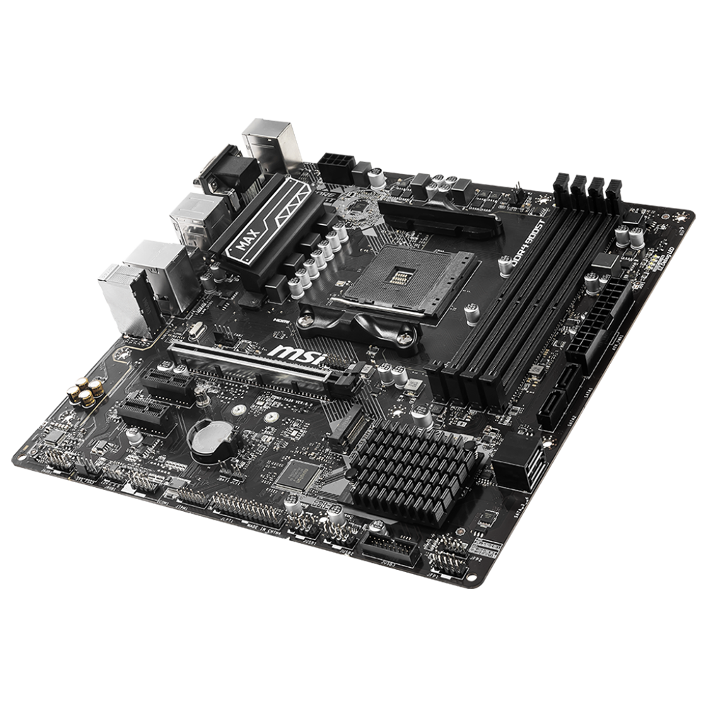 MSI B450M PRO-VDH Max AMD Motherboard AM4