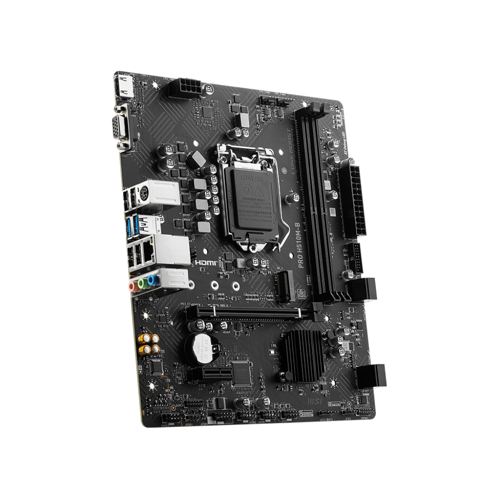 Motherboard Intel MSI Pro H510M-B (LGA1200) + CPU Intel Core I3-10105F Tray (LGA1200)