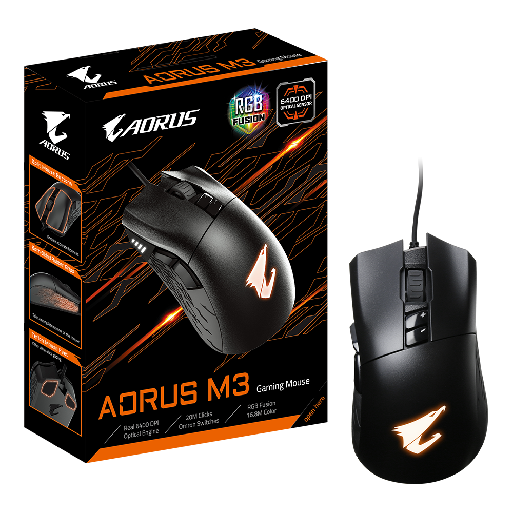 Mouse USB Gaming Aorus M3