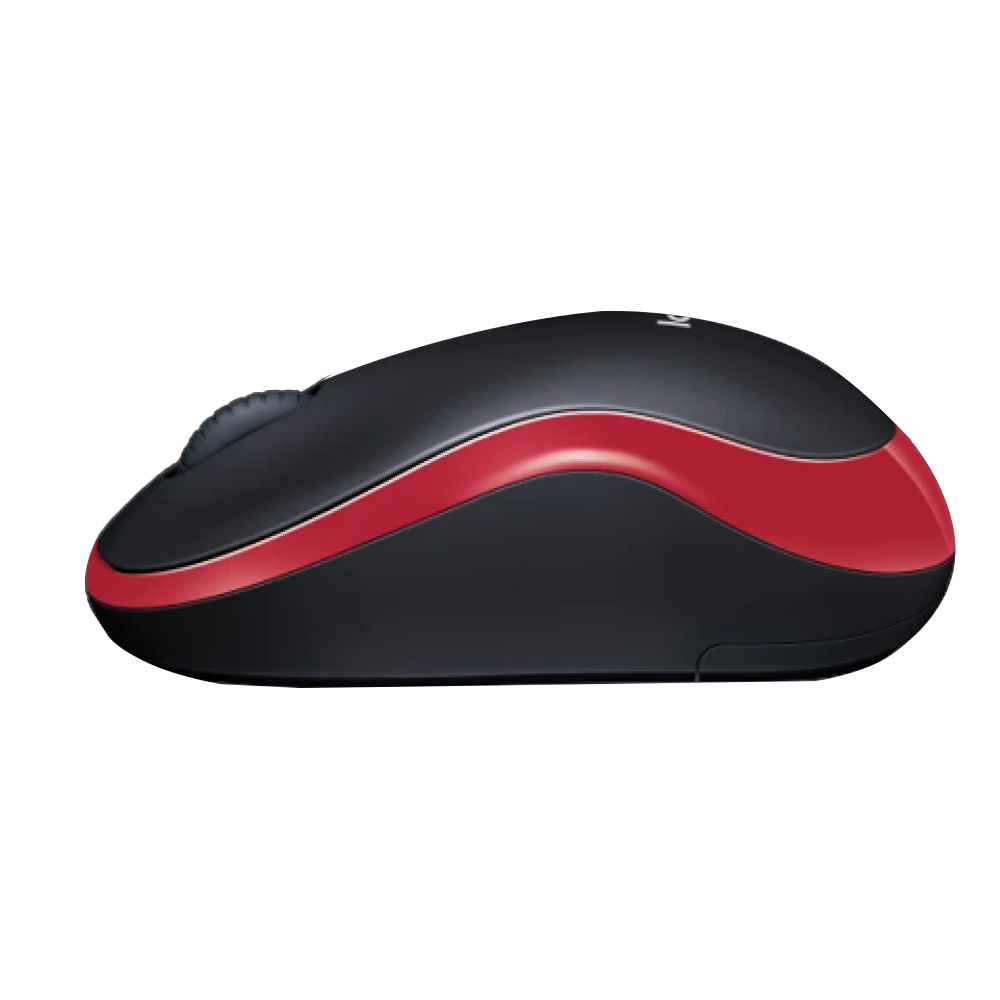 Mouse Wireless Logitech M186 - Red