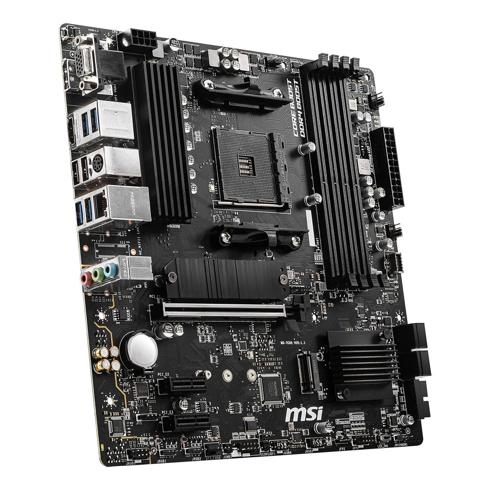 MSI B550M PRO-VDH AMD AM4 Motherboard