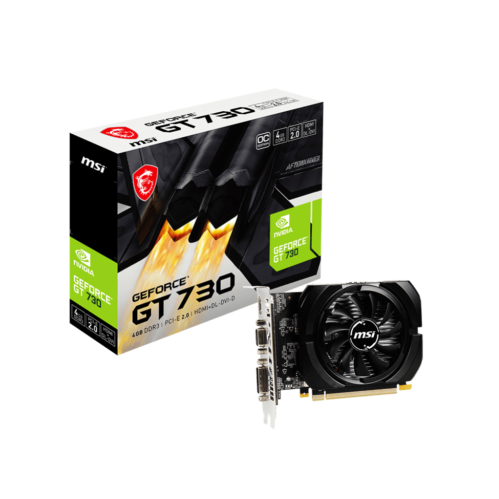 MSI GeForce GT 730 4GB DDR3 Graphics Card