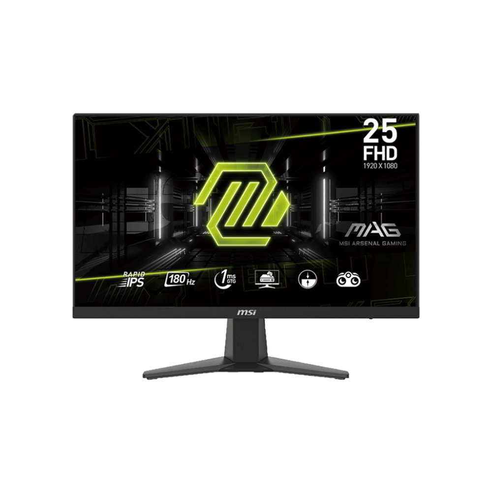 MSI MAG 256F 25 Inch Monitor (Flat IPS - 180Hz) (2 HDMI - Display - Audio)