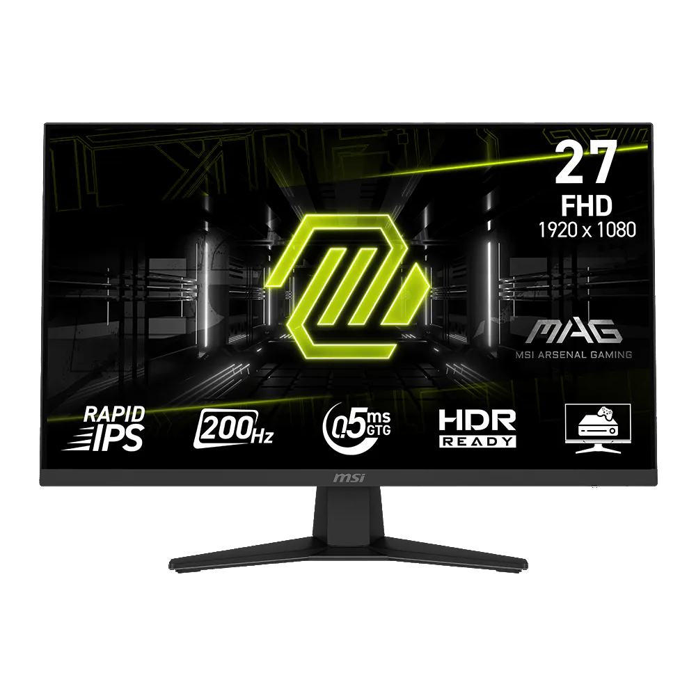 MSI MAG 274F 27-Inch Gaming Monitor (Flat IPS - 200Hz) (HDMI - Display - Audio)