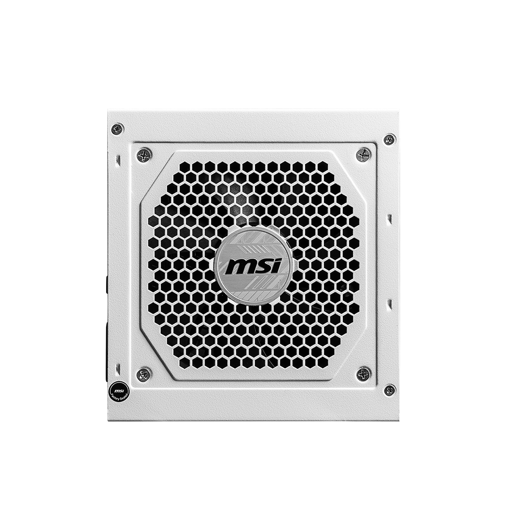 MSI MAG A850GL PCIE5 80 PLUS Gold Power Supply (850W) - White