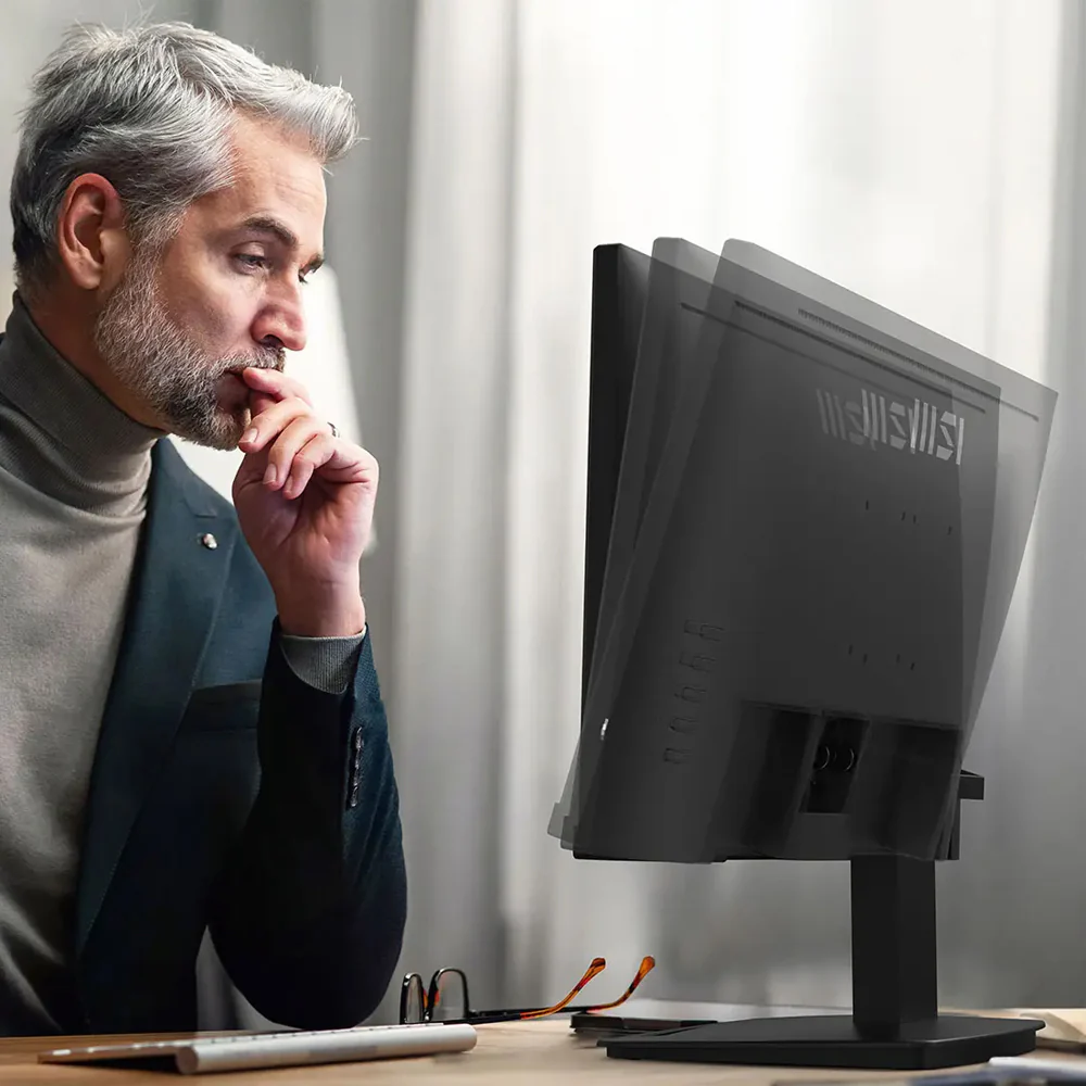 MSI PRO MP223 E2 22-Inch Business Monitor (Flat - 100Hz) (HDMI - DisplayPort - Audio)