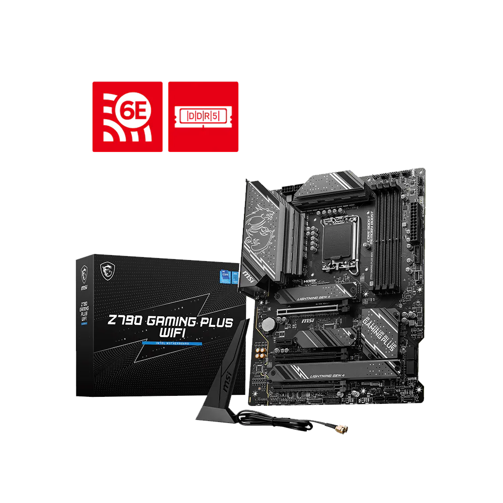 MSI Z790 Gaming Plus WIFI DDR5 Intel LGA 1700 Motherboard