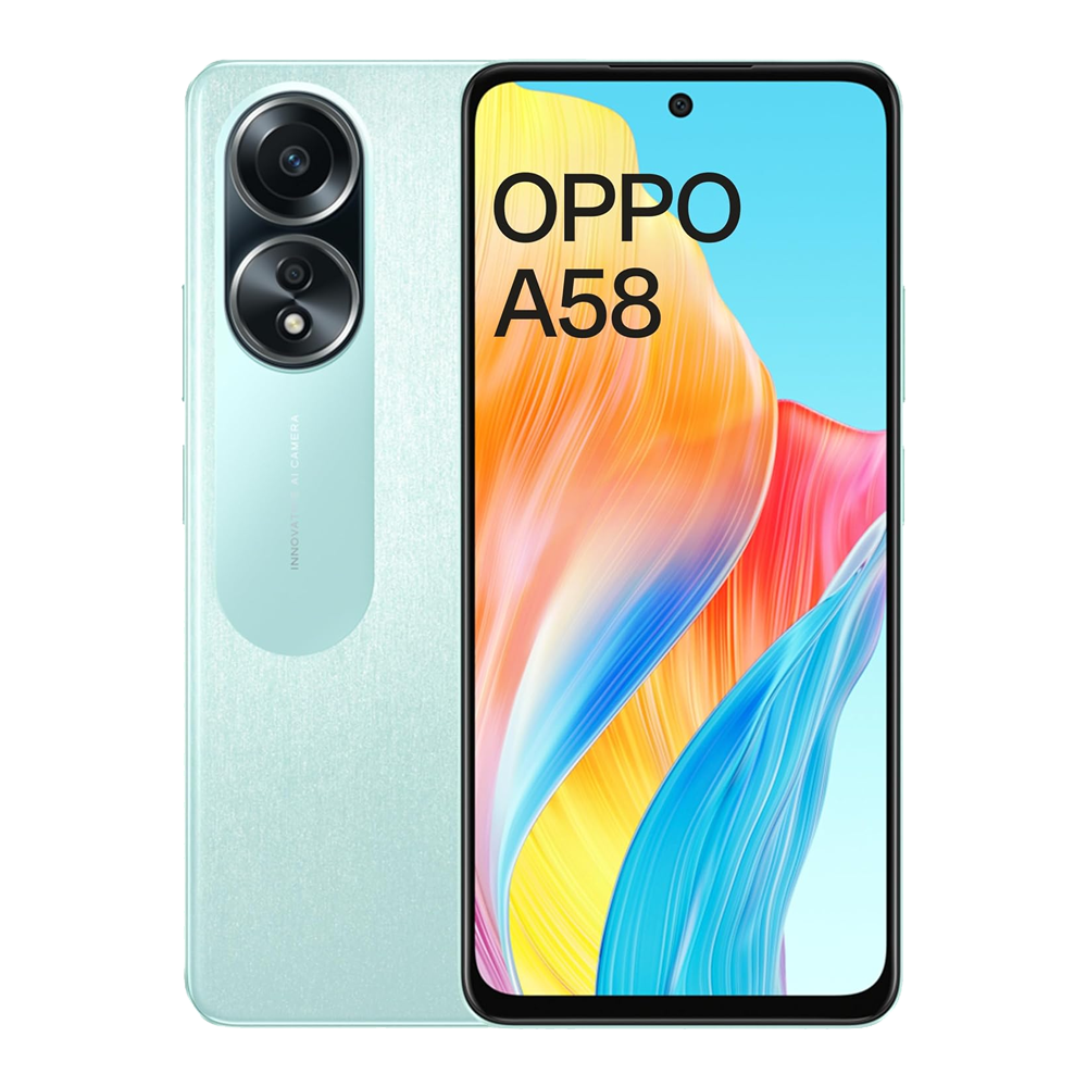 Mobile Phone OPPO A58 (6G RAM - 128G ROM) - Green