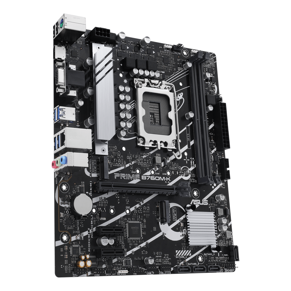 Motherboard Intel Asus Prime B760M-K DDR4 (LGA1700)