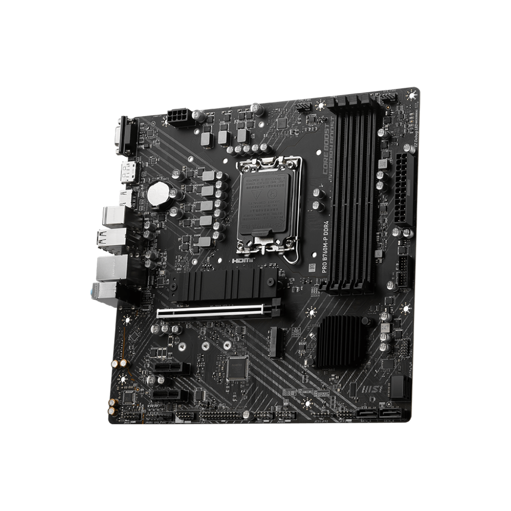 Motherboard Intel MSI Pro B760M-P DDR4 (LGA1700)