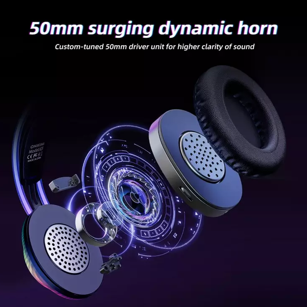 Headphone Wired Onikuma X29 (One Socket + USB)