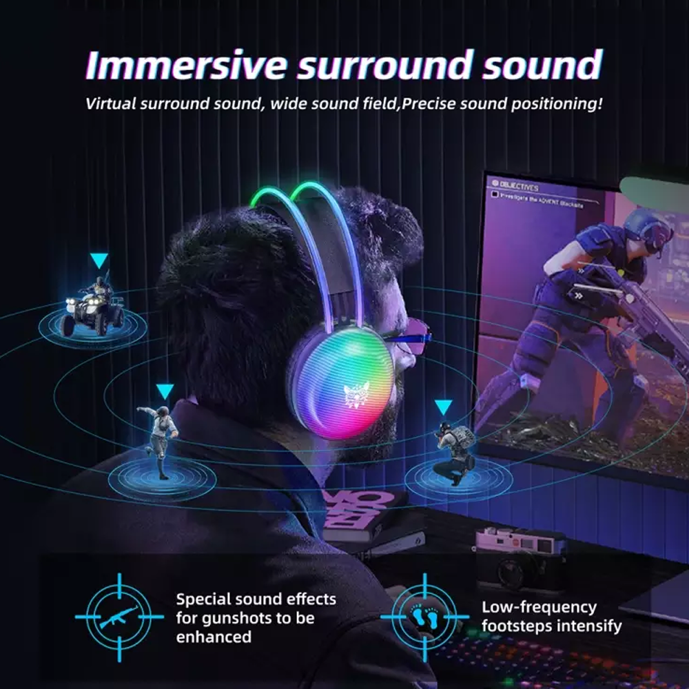 Headphone Wired Onikuma X29 (One Socket + USB)