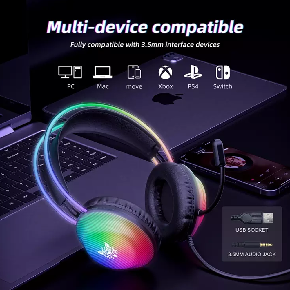 Headphone Wired Onikuma X29 (One Socket + USB)