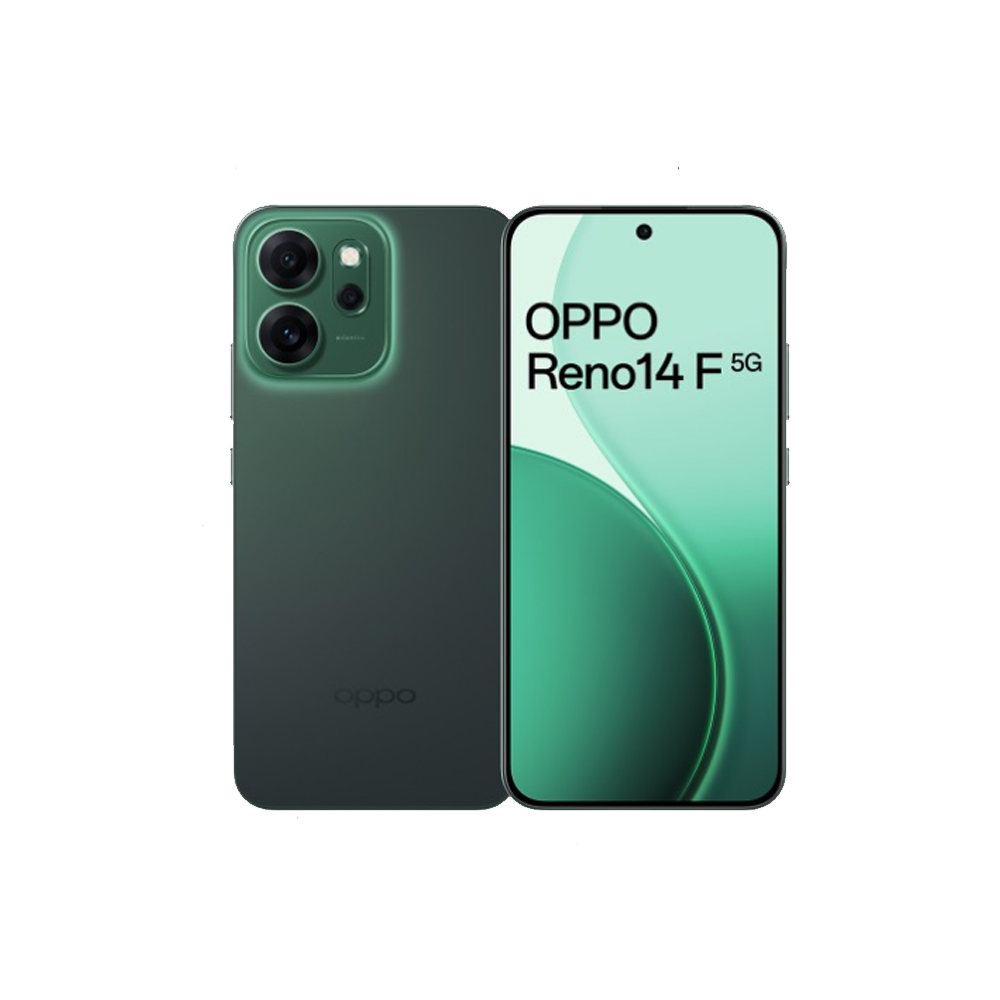 OPPO Reno 14F 5G Mobile Phone (12G Ram - 256G Rom) - Luminous Green