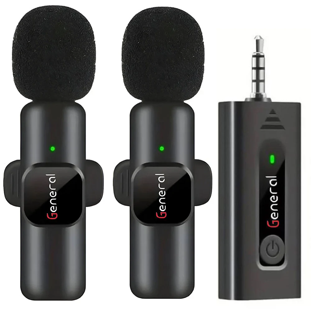 General G30 3.5mm AUX 2.4GHz Dual Channel Wireless Microphone System