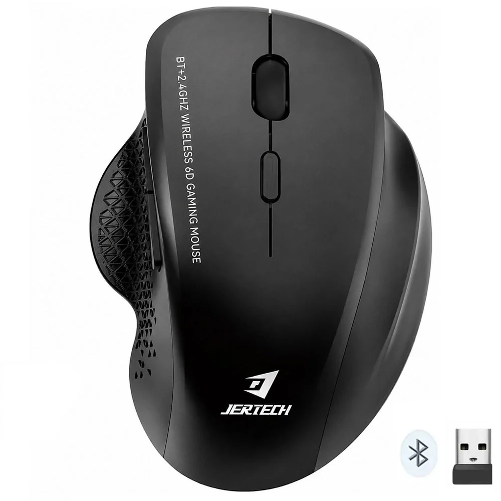 Jertech Elite W500 Rechargeable Bluetooth/Wireless Gaming Mouse