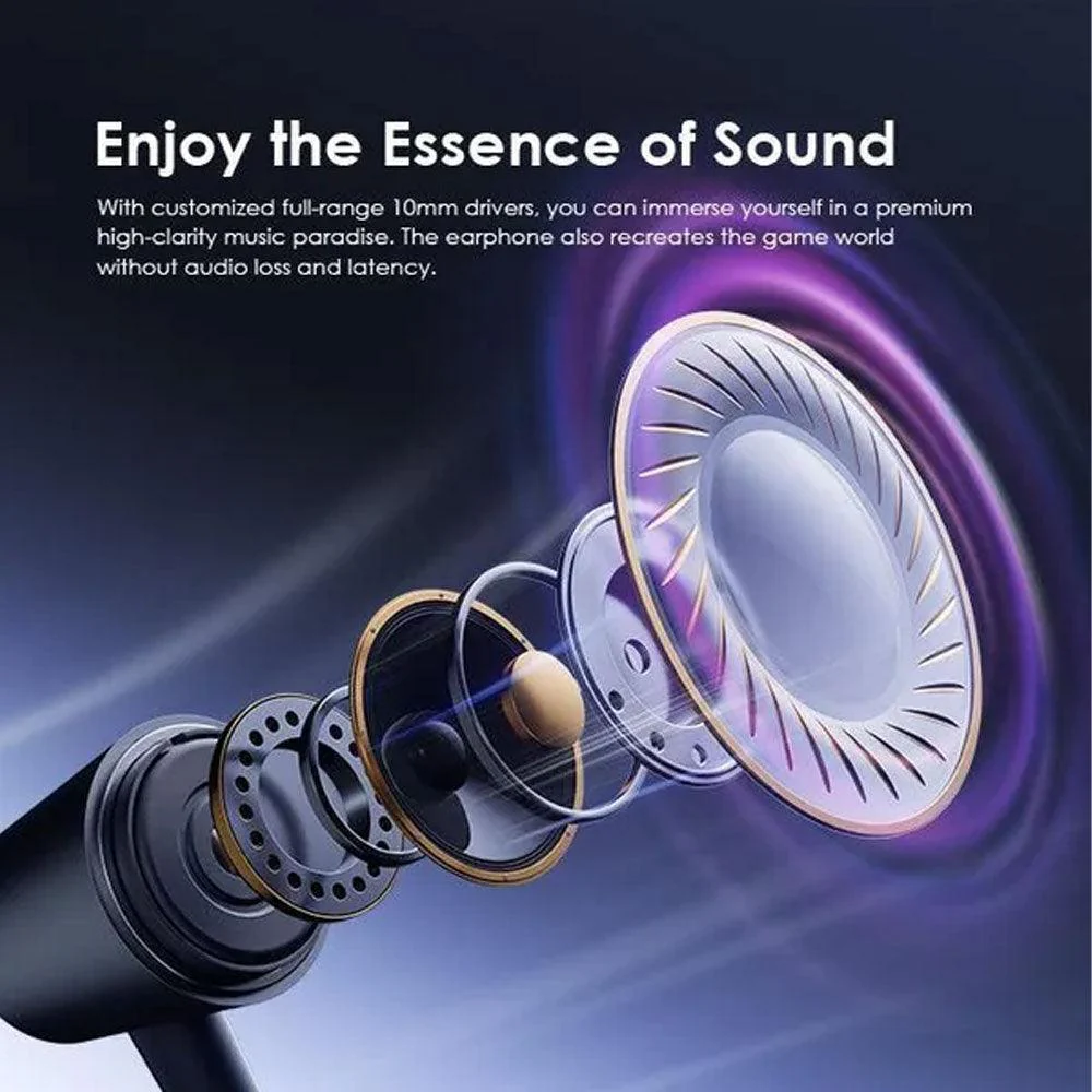 Oraimo Trumpet 3 OEP-E40 Earphone Wired (3.5mm) - Black