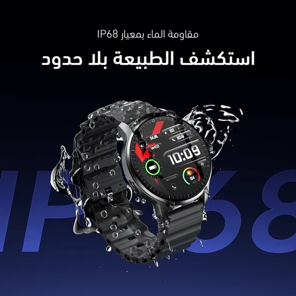 Oraimo Watch 5R Pro OSW-830 Smart Watch - Black