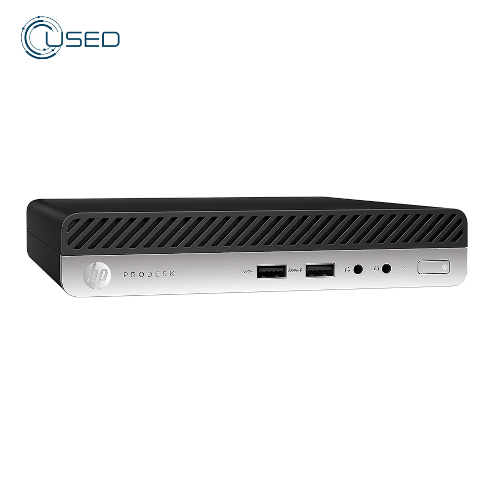 PC Used Desktop Mini HP EliteDesk 405 G4 (Ryzen 5 Pro/2400G - 8G DDR4 - 256G M.2 NVMe - AMD Vega Graphics 11)