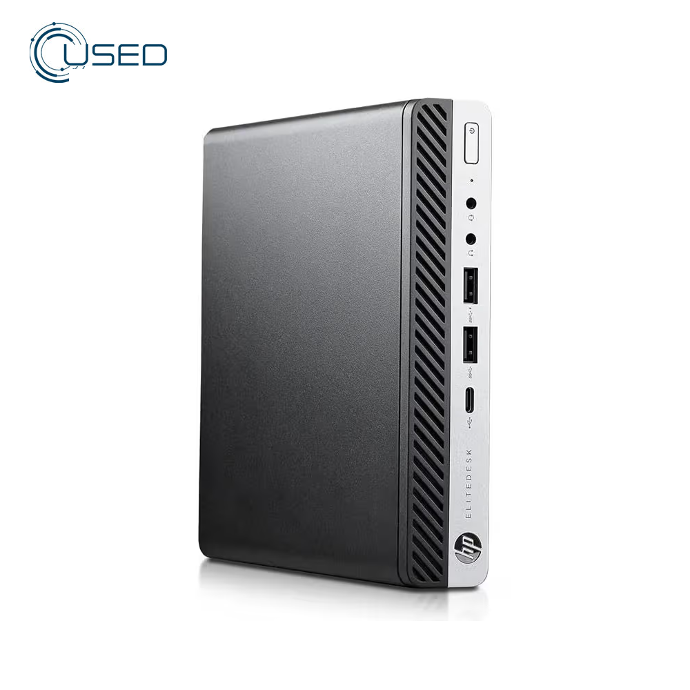 PC Used Desktop Mini HP EliteDesk 405 G4 (Ryzen 5 Pro/2400G - 8G DDR4 - 256G M.2 NVMe - AMD Vega Graphics 11)