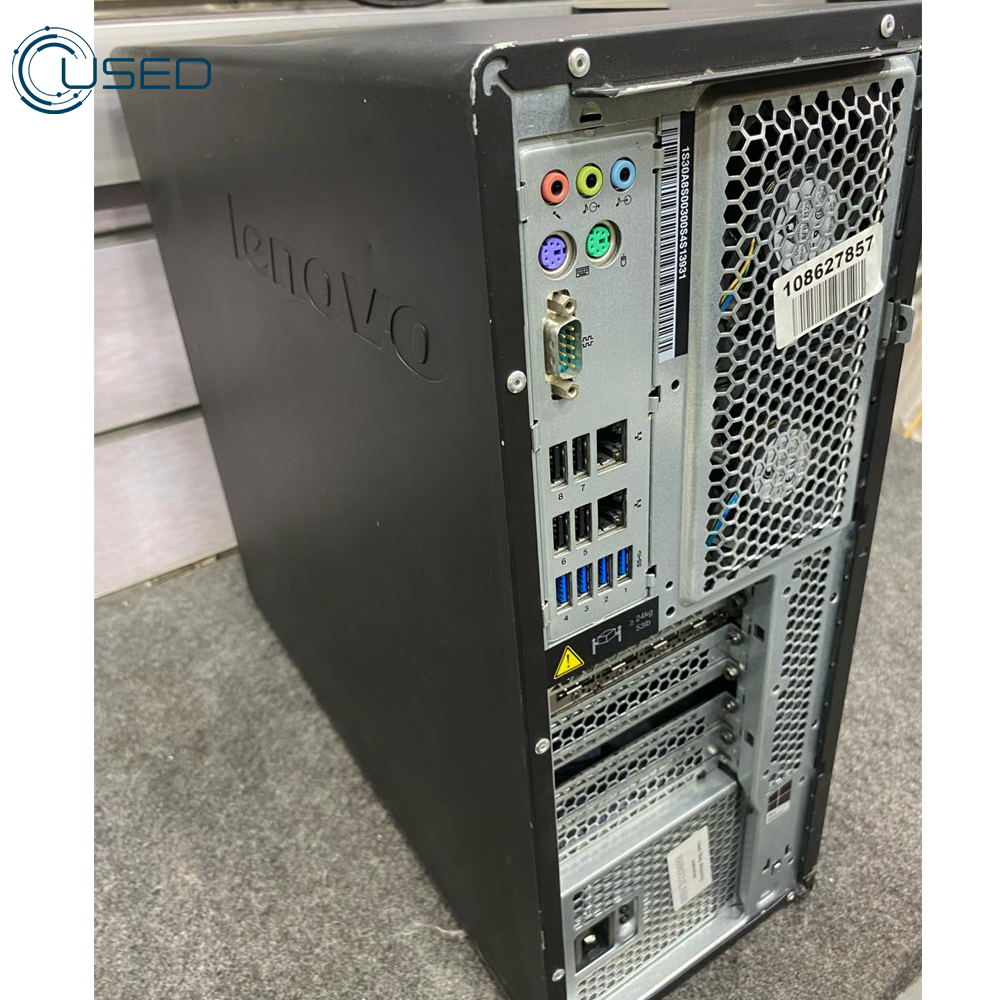 PC Used Lenovo ThinkStation P700 Workstation (2 CPU Xeon E5-2680 V3 2.50/20Mb Cash 8 Core - 32G DDR4 - No Hard - Quadro K4000 3G DDR5 - 650W)