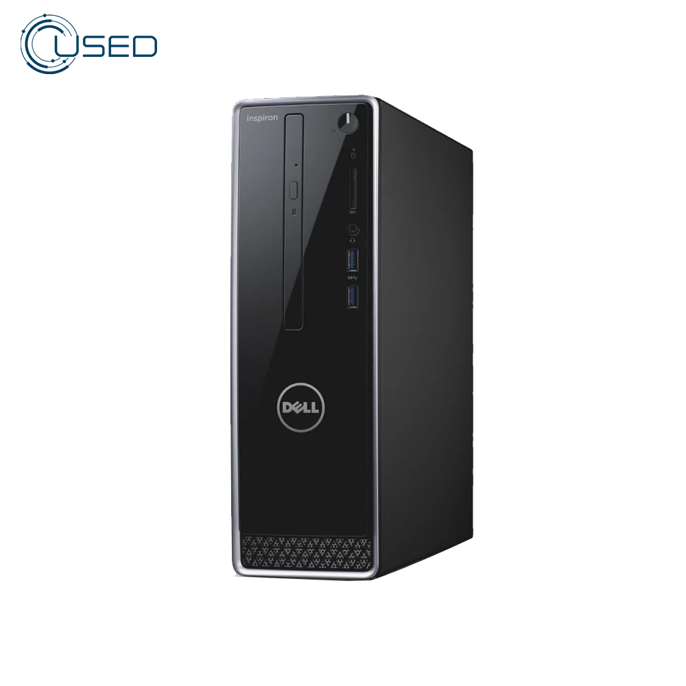 PC Used Desktop Slim Dell Inspiron 3470 (I3/8100- 8G DDR4 - 500G HDD- Intel UHD Graphics - DVD - HDMI - WIFI)