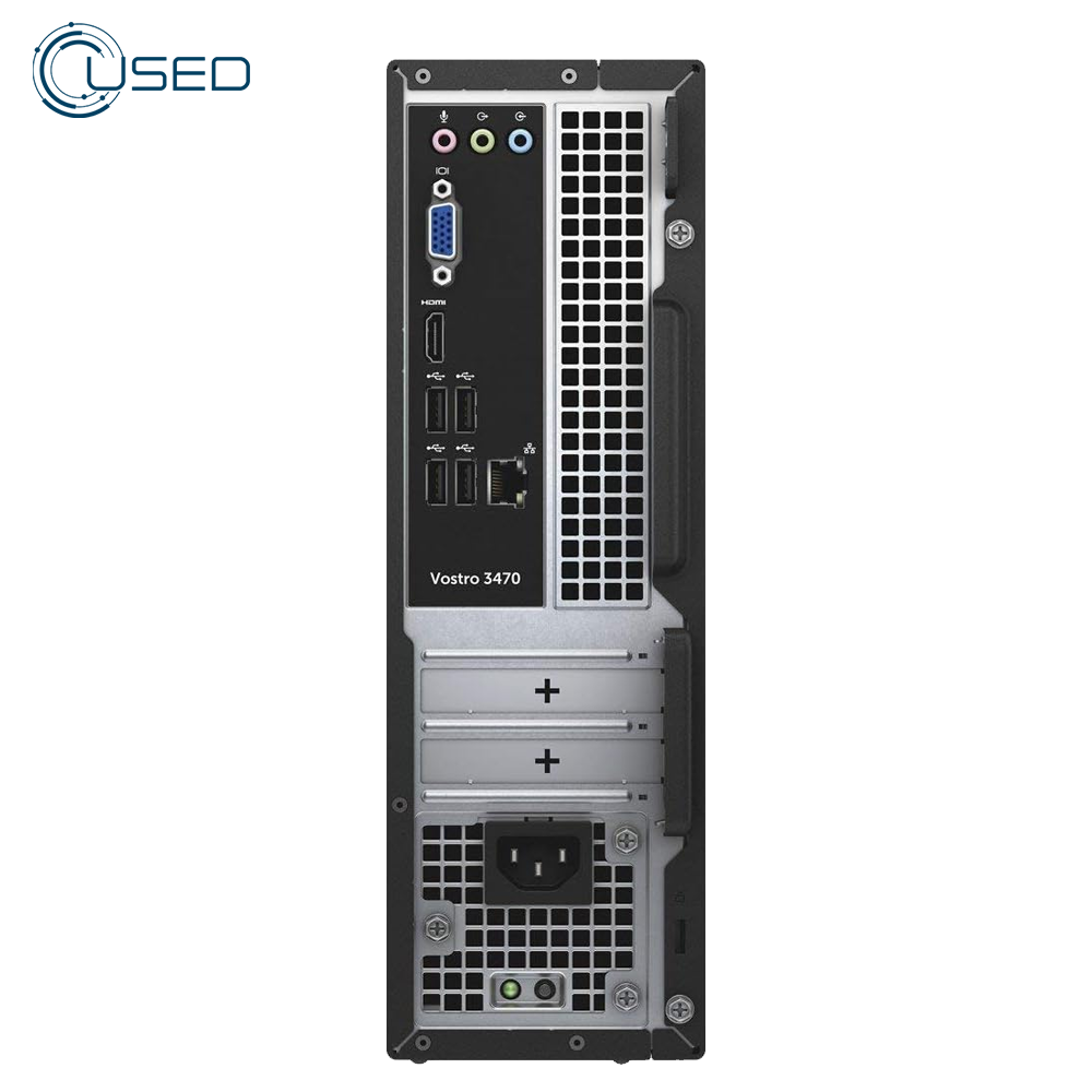 PC Used Desktop Slim Dell Vostro 3470 (I3/9100- 8G DDR4 - 500G HDD- Intel UHD Graphics - DVD - HDMI - WIFI)