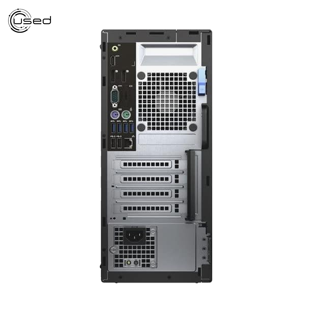 PC Used Tower Dell Optiplex 7040 (I7/6700 - 8G DDR4 - 500G HDD - Intel HD Graphics - DVD)