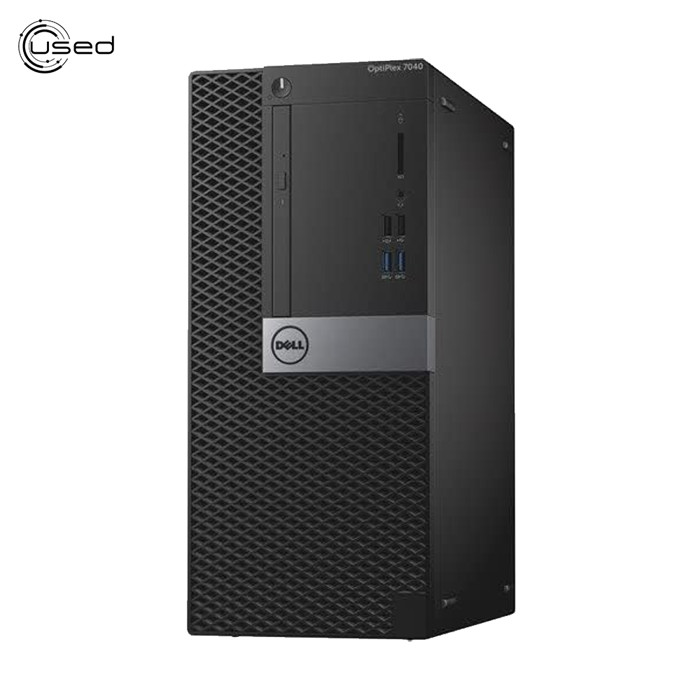 PC Used Tower Dell Optiplex 7040 (I7/6700 - 8G DDR4 - 500G HDD - Intel HD Graphics - DVD)