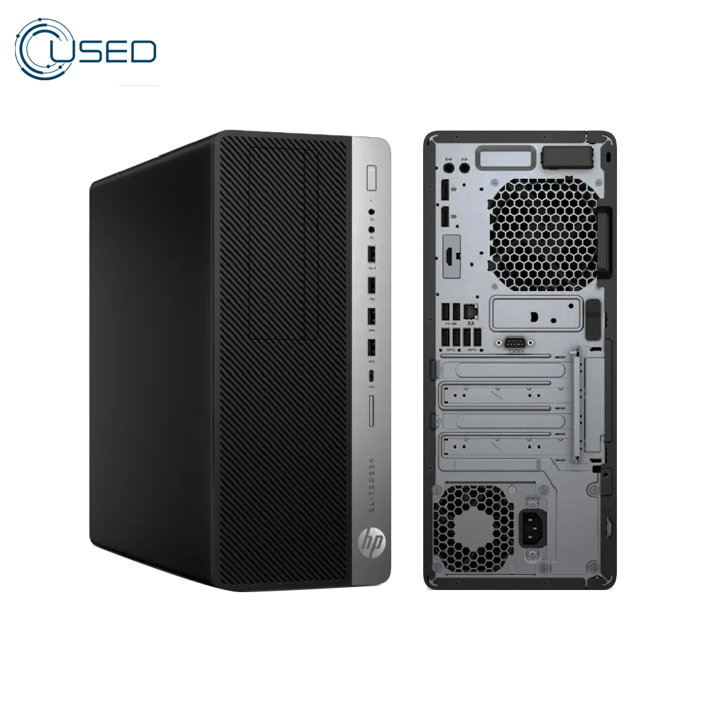 PC Used Tower HP EliteDesk 800 G4 (I5/8500 - 8G DDR4 - 500G HDD - Intel UHD Graphics 630 - No DVD)