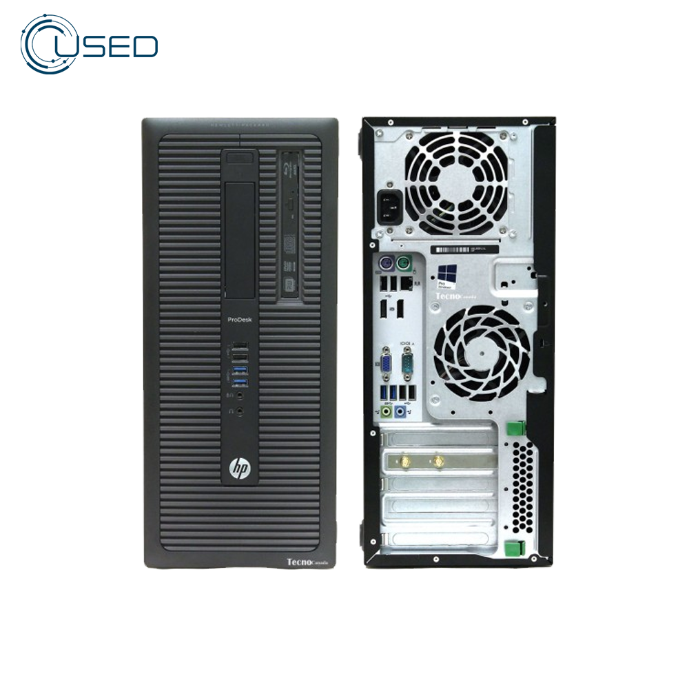 PC Used Tower HP EliteDesk 800 G1 (I5/4590 - No Ram - 500G HDD - Intel HD Graphics - DVD)